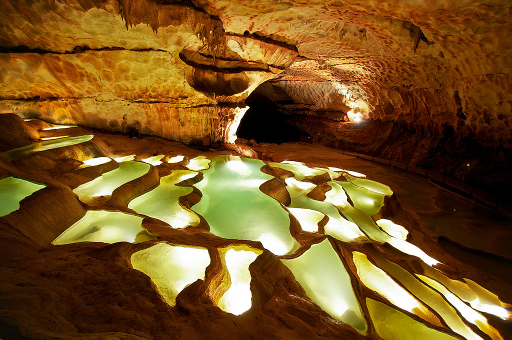 Les grottes de l'Ardèche